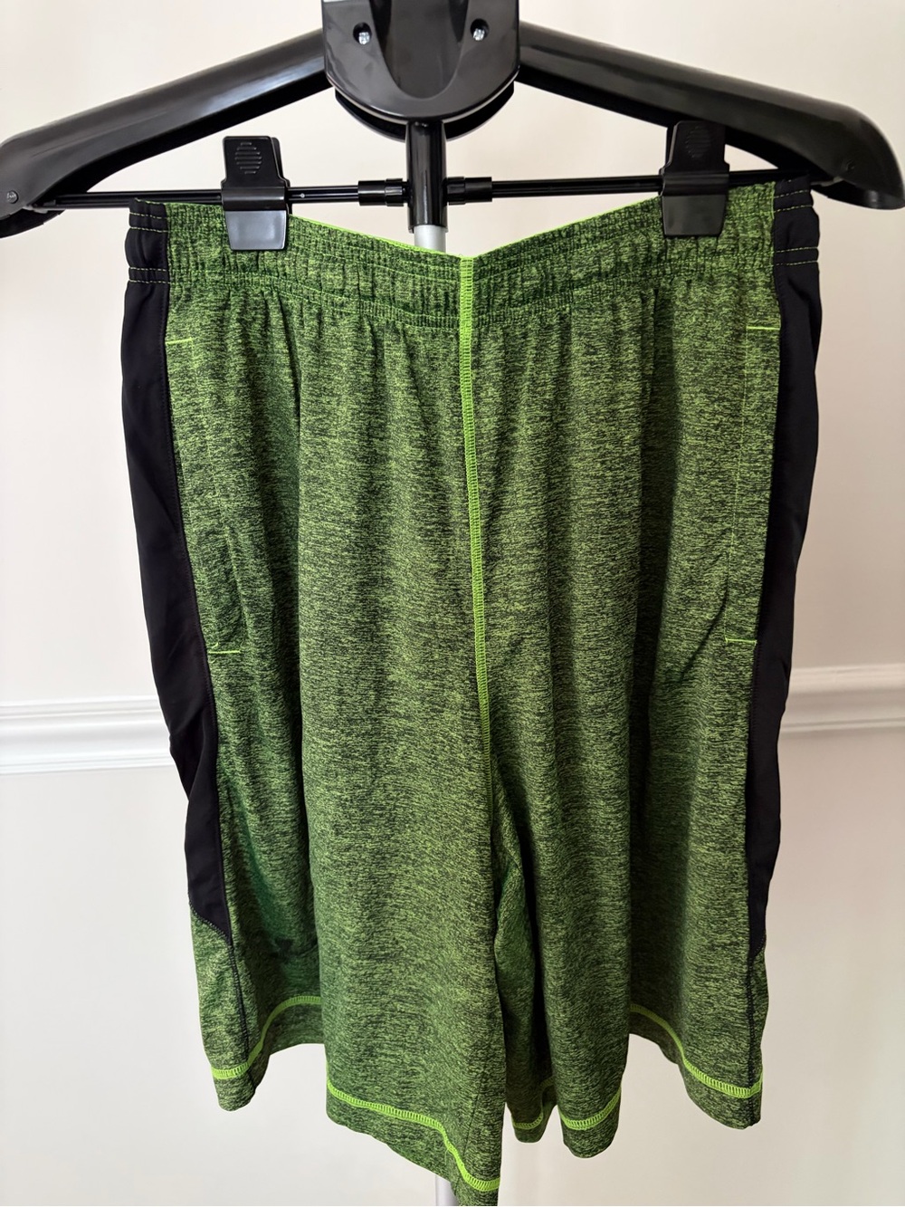 Under Armour Green and Black Men's Athletic Shorts